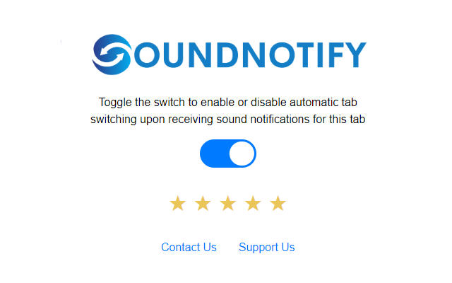 SoundNotify - Auto Tab Switcher chrome谷歌浏览器插件_扩展第1张截图