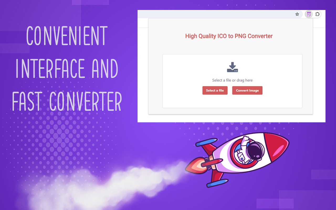 High Quality ICO to PNG Converter chrome谷歌浏览器插件_扩展第1张截图