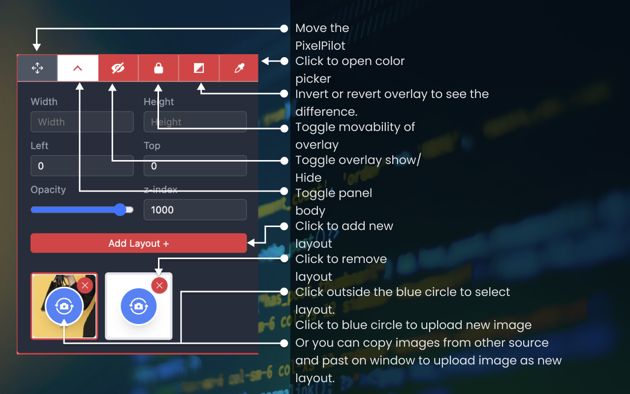 PixelPilot (Pixel Perfect Design Helper) chrome谷歌浏览器插件_扩展第5张截图