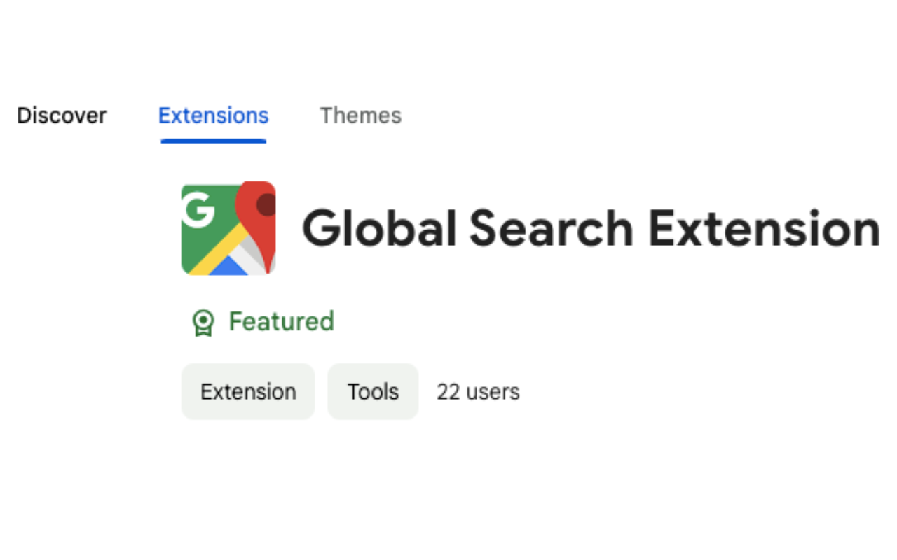 Global Search Extension chrome谷歌浏览器插件_扩展第1张截图