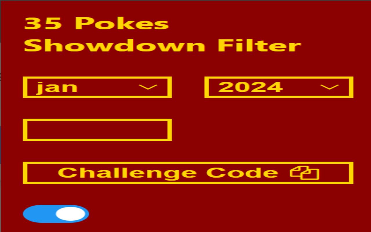 35 Pokes Showdown Filter chrome谷歌浏览器插件_扩展第1张截图