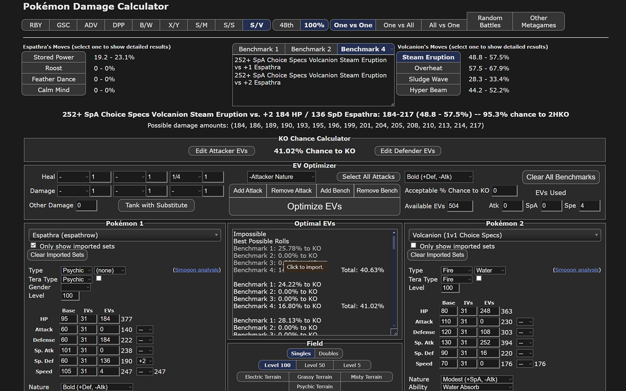 Pokemon Showdown Calculator EV Optimizer chrome谷歌浏览器插件_扩展第1张截图