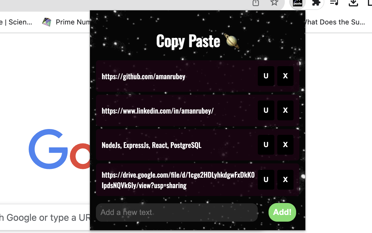 Copy Paste Clipboard chrome谷歌浏览器插件_扩展第1张截图