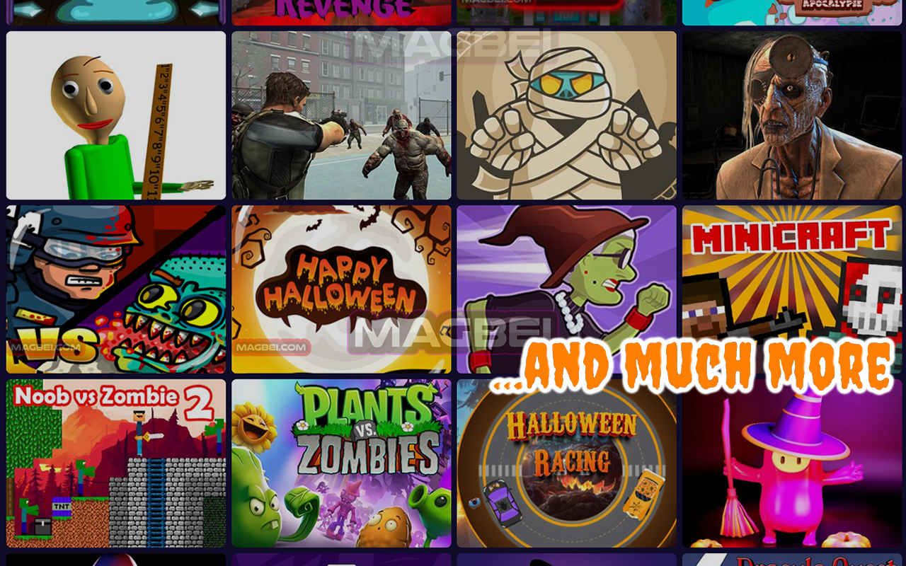 Halloween Games Collection - Launcher chrome谷歌浏览器插件_扩展第1张截图