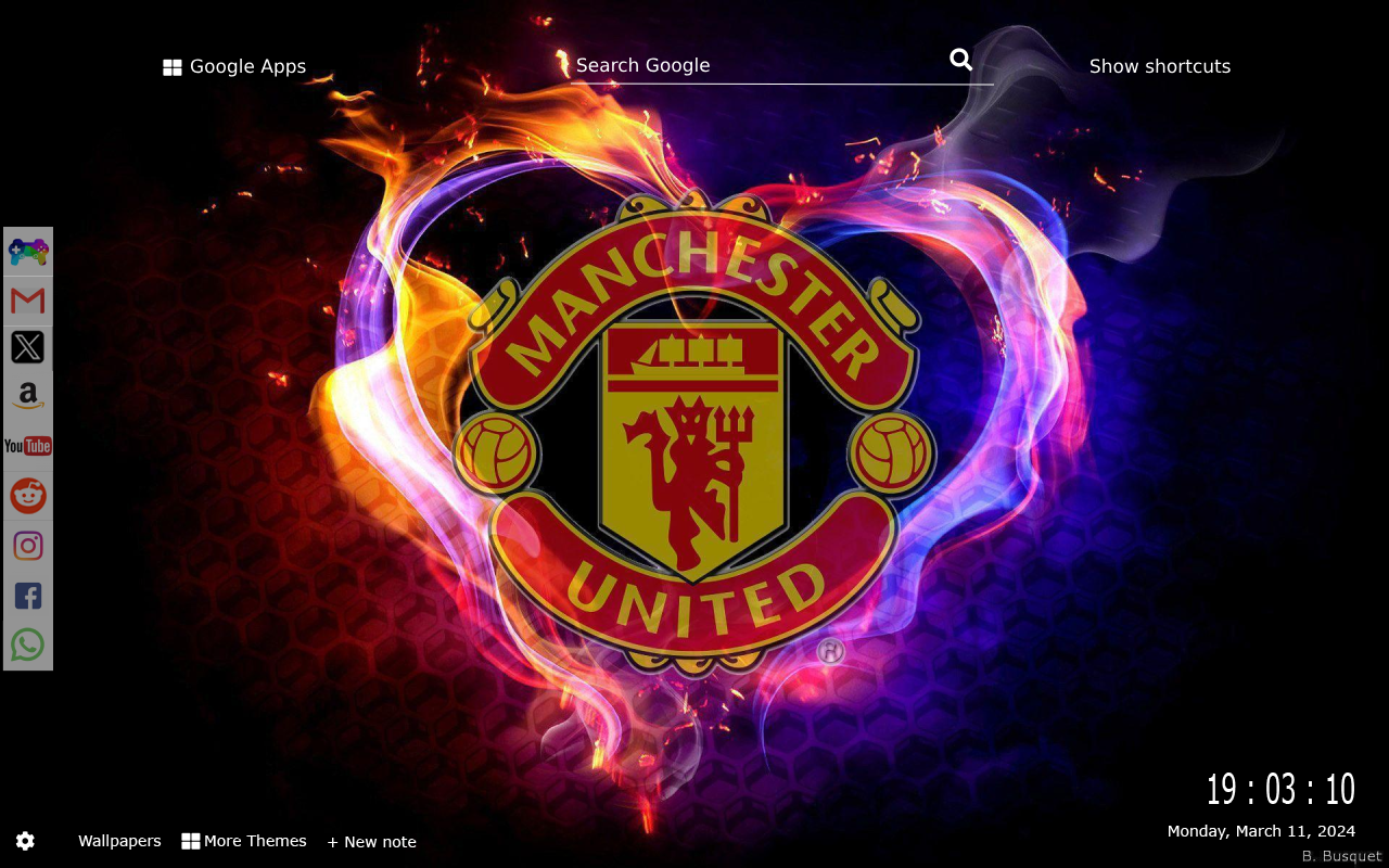 Manchester United Wallpapers chrome谷歌浏览器插件_扩展第3张截图