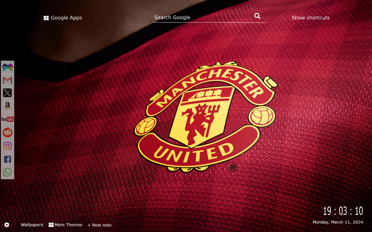 Manchester United Wallpapers chrome谷歌浏览器插件_扩展第5张截图