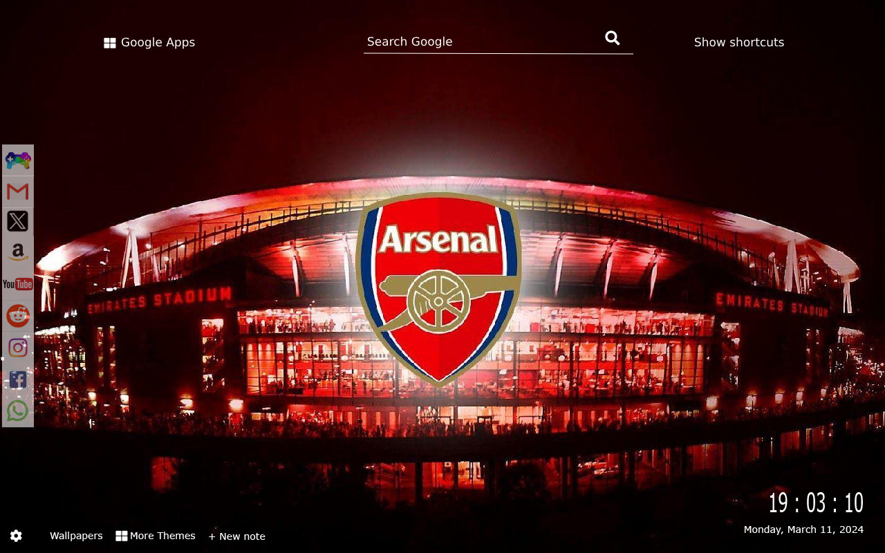 Arsenal FC Wallpapers chrome谷歌浏览器插件_扩展第4张截图