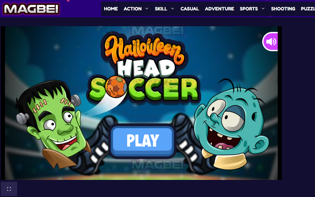 Halloween Head Soccer Game - Launcher chrome谷歌浏览器插件_扩展第5张截图