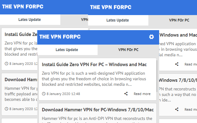 The ForPC - Latest Update News chrome谷歌浏览器插件_扩展第1张截图