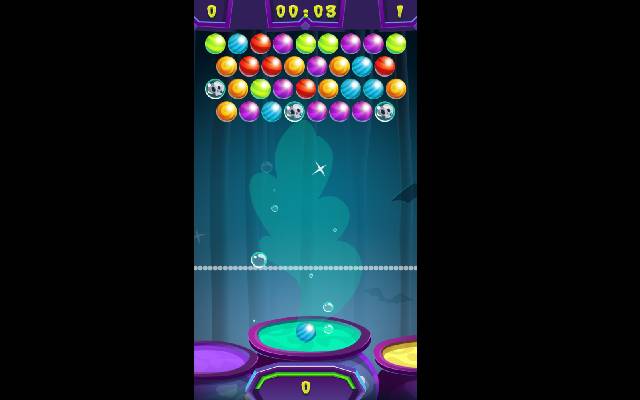 Halloween Bubble Shooter Care Game chrome谷歌浏览器插件_扩展第1张截图