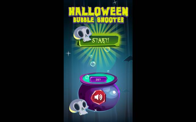 Halloween Bubble Shooter Care Game chrome谷歌浏览器插件_扩展第2张截图