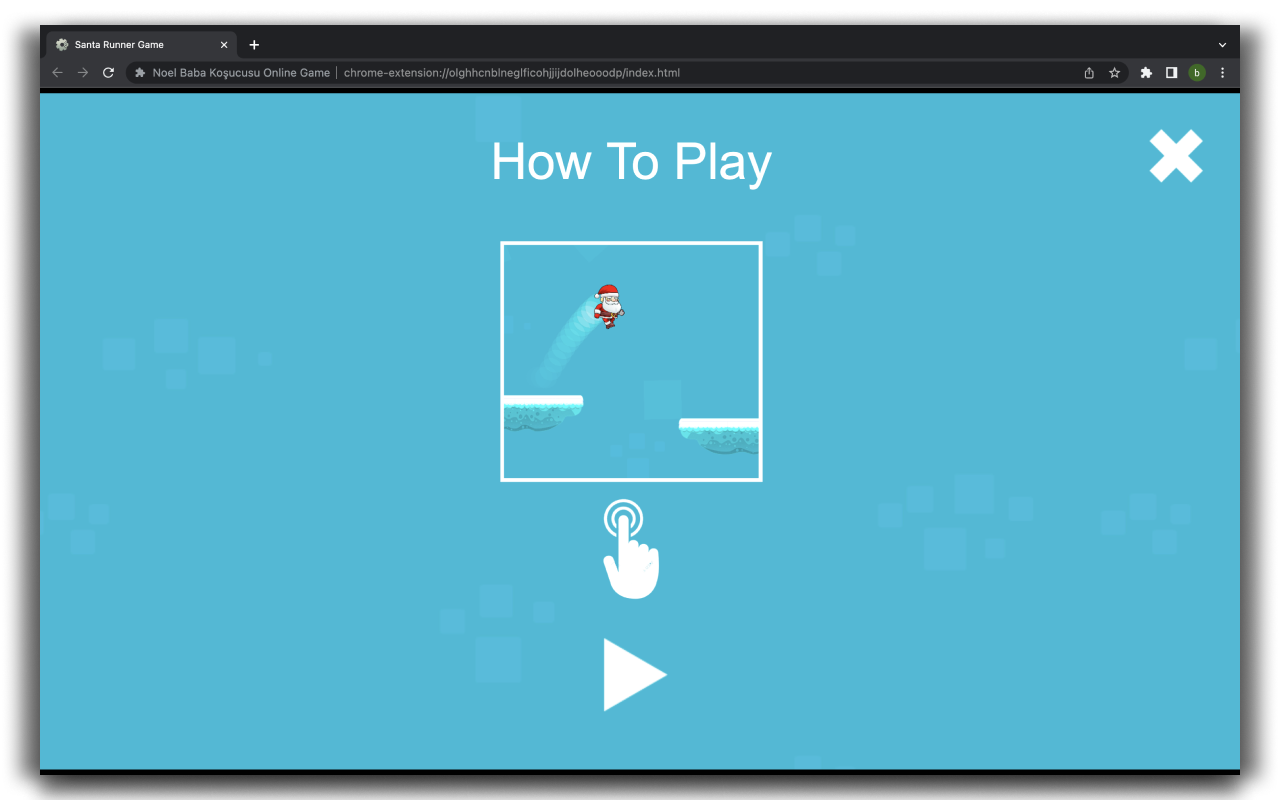 Santa Runner - HTML5 Game chrome谷歌浏览器插件_扩展第1张截图