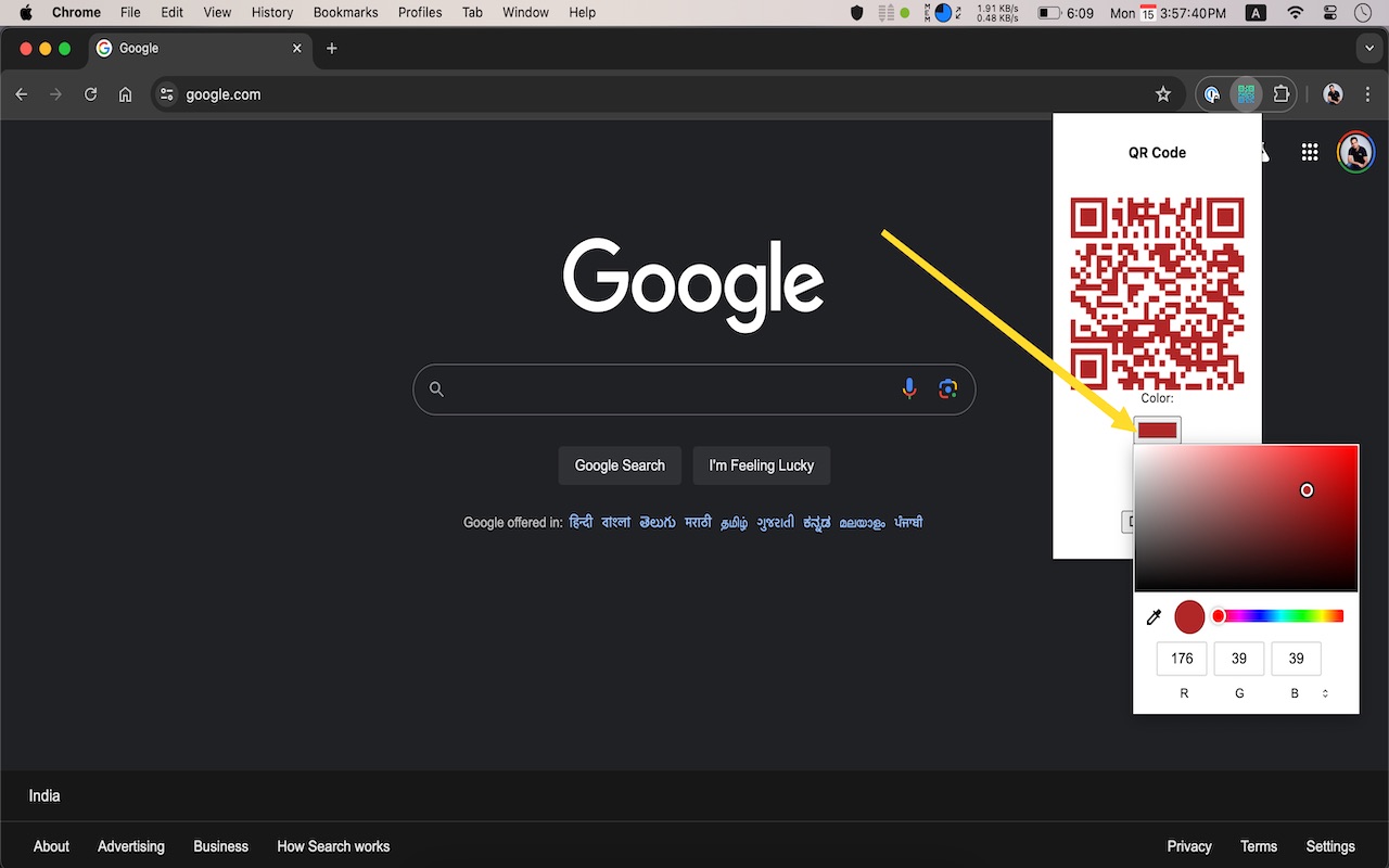 Website to QR Code Generator chrome谷歌浏览器插件_扩展第3张截图