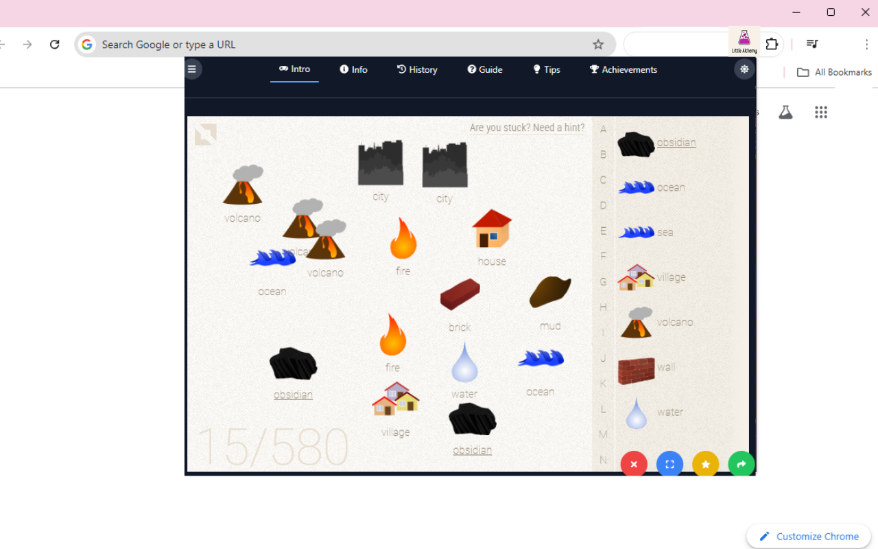 Little Alchemy Unblocked Game chrome谷歌浏览器插件_扩展第3张截图