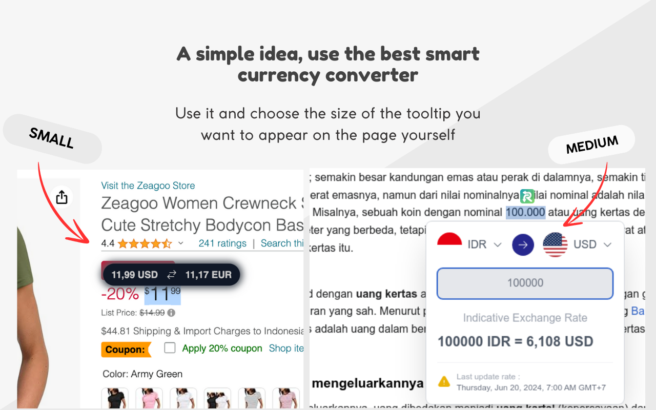 Rapid Currency Converter chrome谷歌浏览器插件_扩展第2张截图