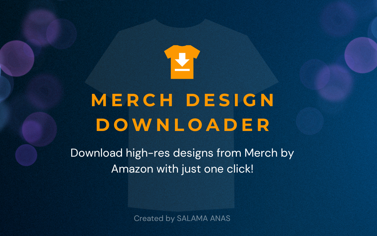 Merch by Amazon Design Downloader chrome谷歌浏览器插件_扩展第1张截图