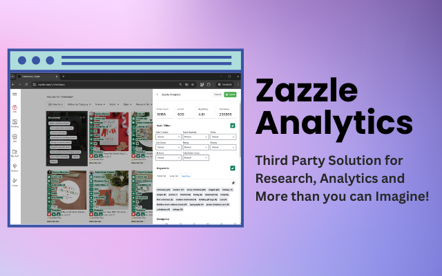 Zazzle Analytics for Research, Analytics, Optimization, Reporting and More chrome谷歌浏览器插件_扩展第3张截图