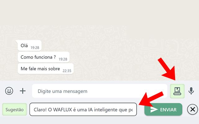 WaFlux - IA treinada para WhatsApp Web - ChatGPT chrome谷歌浏览器插件_扩展第3张截图