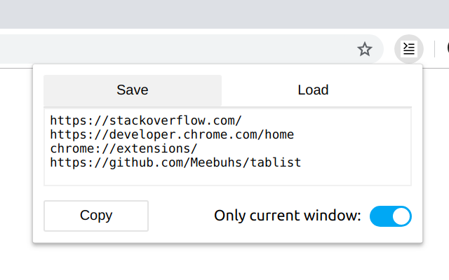 Tablist chrome谷歌浏览器插件_扩展第1张截图