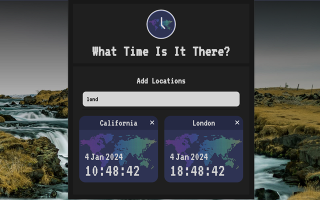 What Time Is It There? chrome谷歌浏览器插件_扩展第4张截图