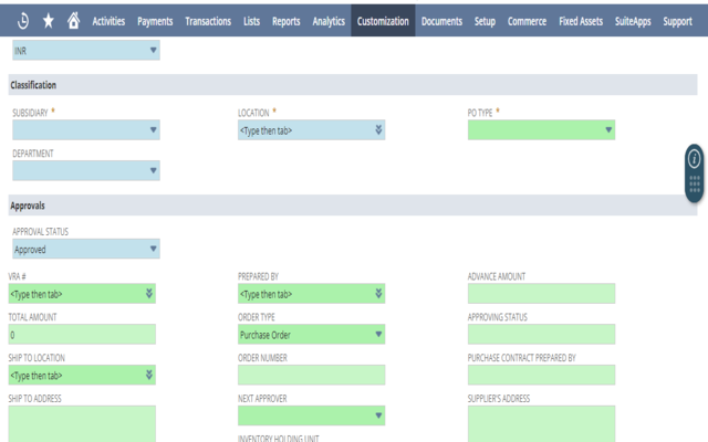 NetSuite Field Highlighter chrome谷歌浏览器插件_扩展第1张截图