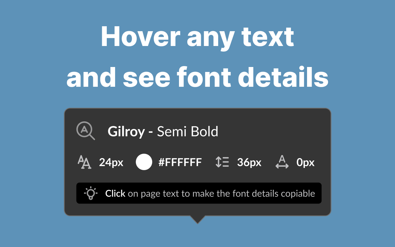 Font Expert — Identify and Find the Font chrome谷歌浏览器插件_扩展第1张截图