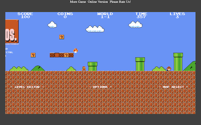 Super Mario Bros Game chrome谷歌浏览器插件_扩展第1张截图