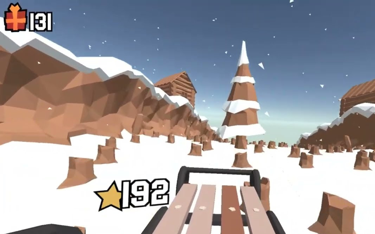 Snow Rider 3D Unblocked Game New Tab chrome谷歌浏览器插件_扩展第2张截图