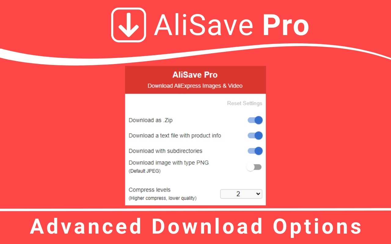 AliSave Pro - Download AliExpress Images chrome谷歌浏览器插件_扩展第2张截图