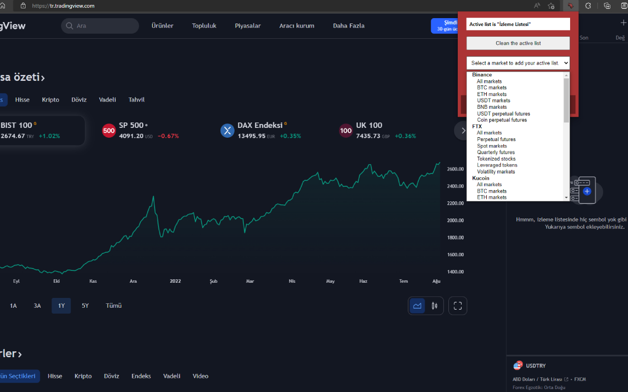 Watchlist Importer for TradingView chrome谷歌浏览器插件_扩展第1张截图