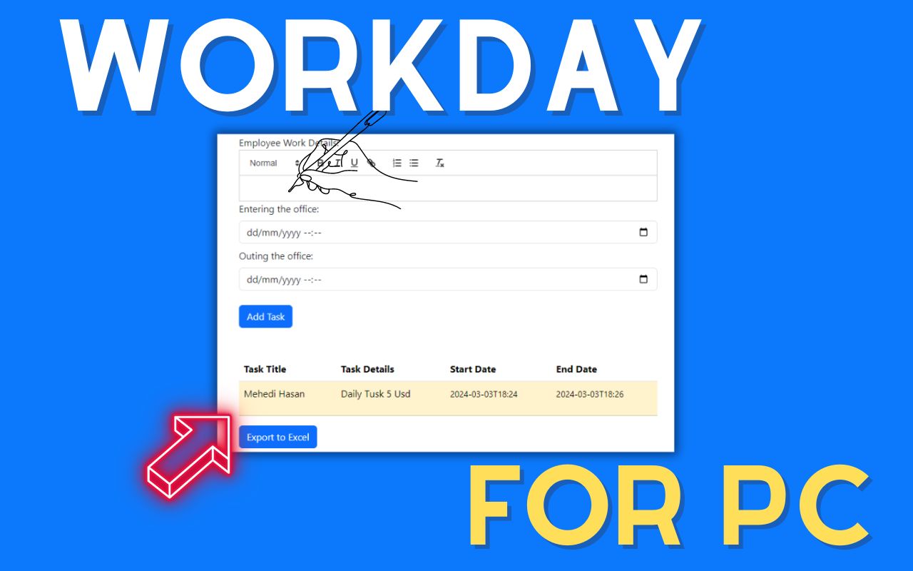 Workday app for pc,windows and Mac (Free use) chrome谷歌浏览器插件_扩展第1张截图