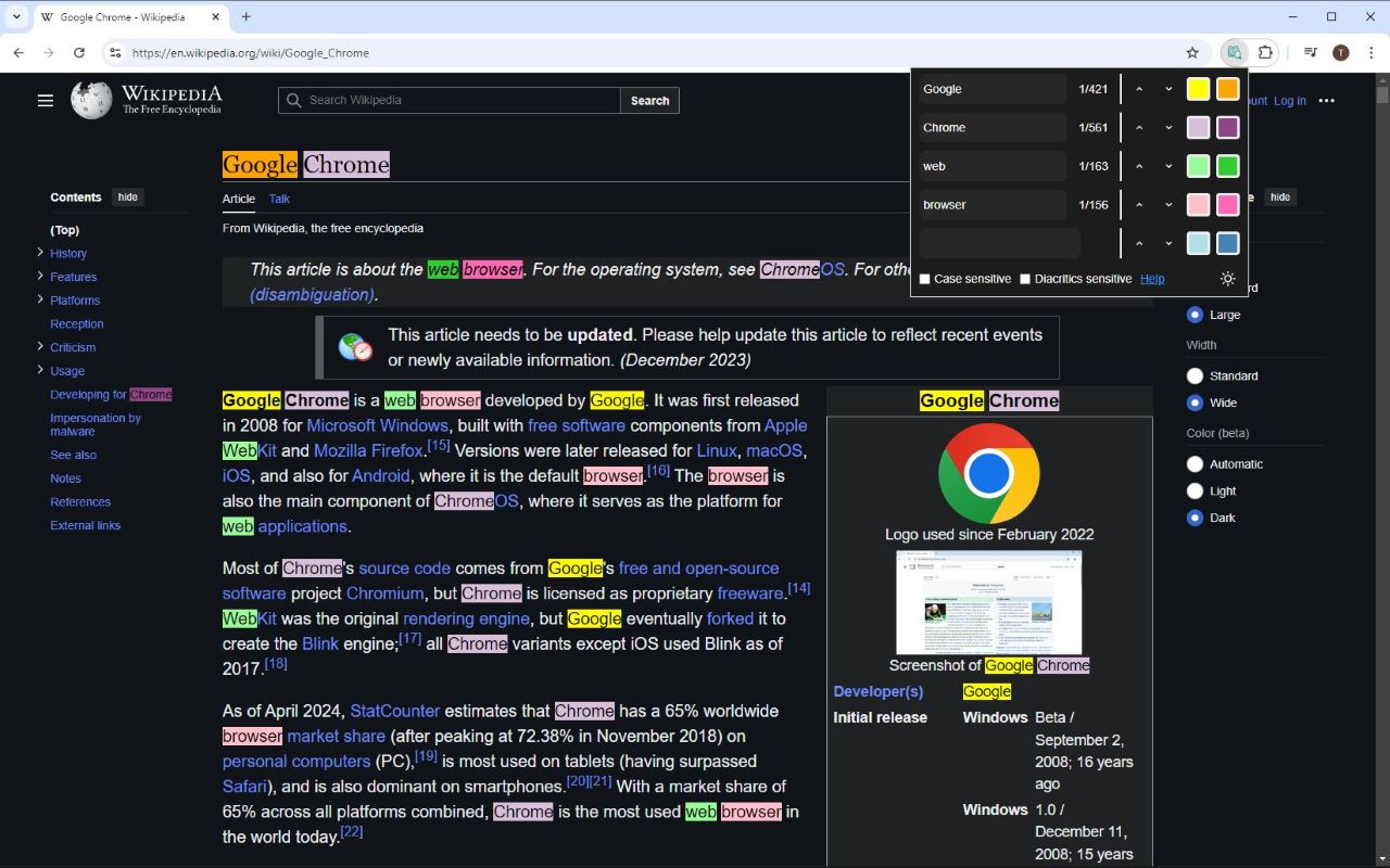 Better Ctrl+F chrome谷歌浏览器插件_扩展第2张截图