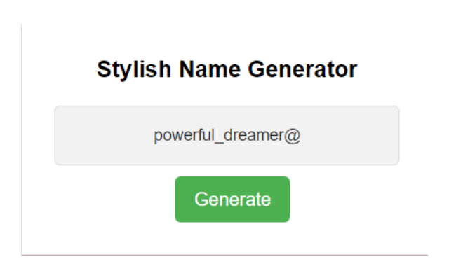 Stylish Name Generator chrome谷歌浏览器插件_扩展第1张截图