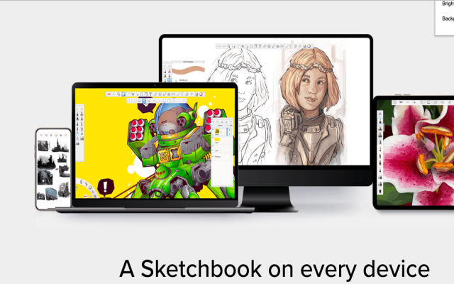 Sketchbook for Chrome chrome谷歌浏览器插件_扩展第1张截图