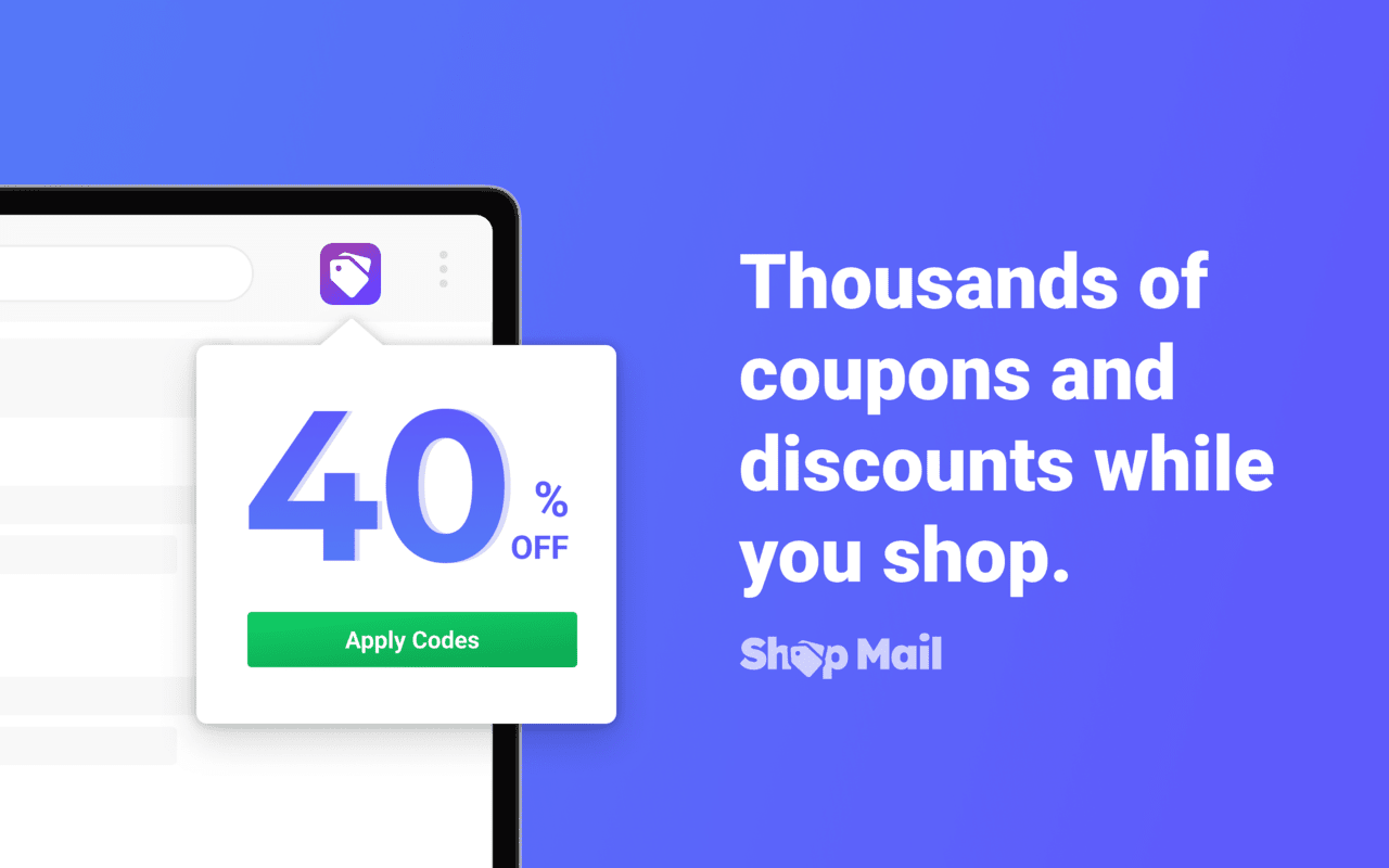 Shop Mail — Hidden Coupons, Custom Promo Codes, Unbelievable Deals chrome谷歌浏览器插件_扩展第2张截图