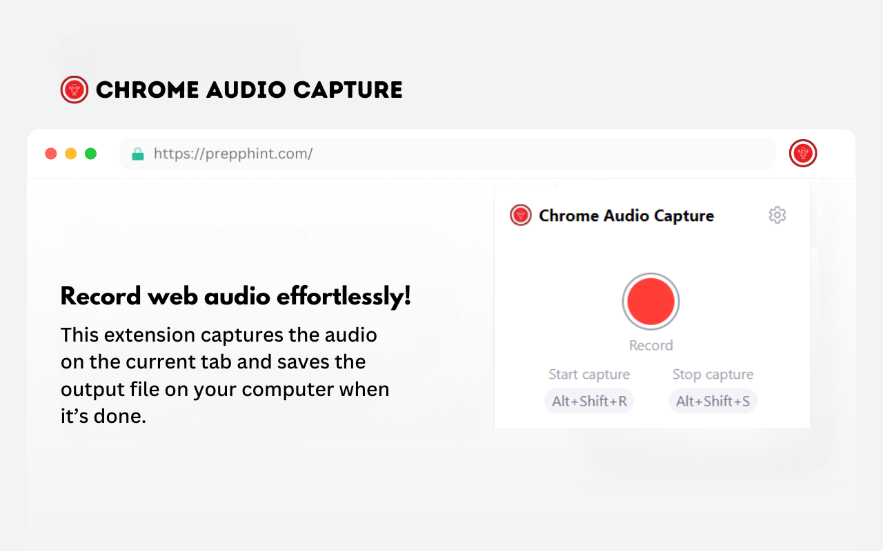 Chrome Audio Capture chrome谷歌浏览器插件_扩展第1张截图