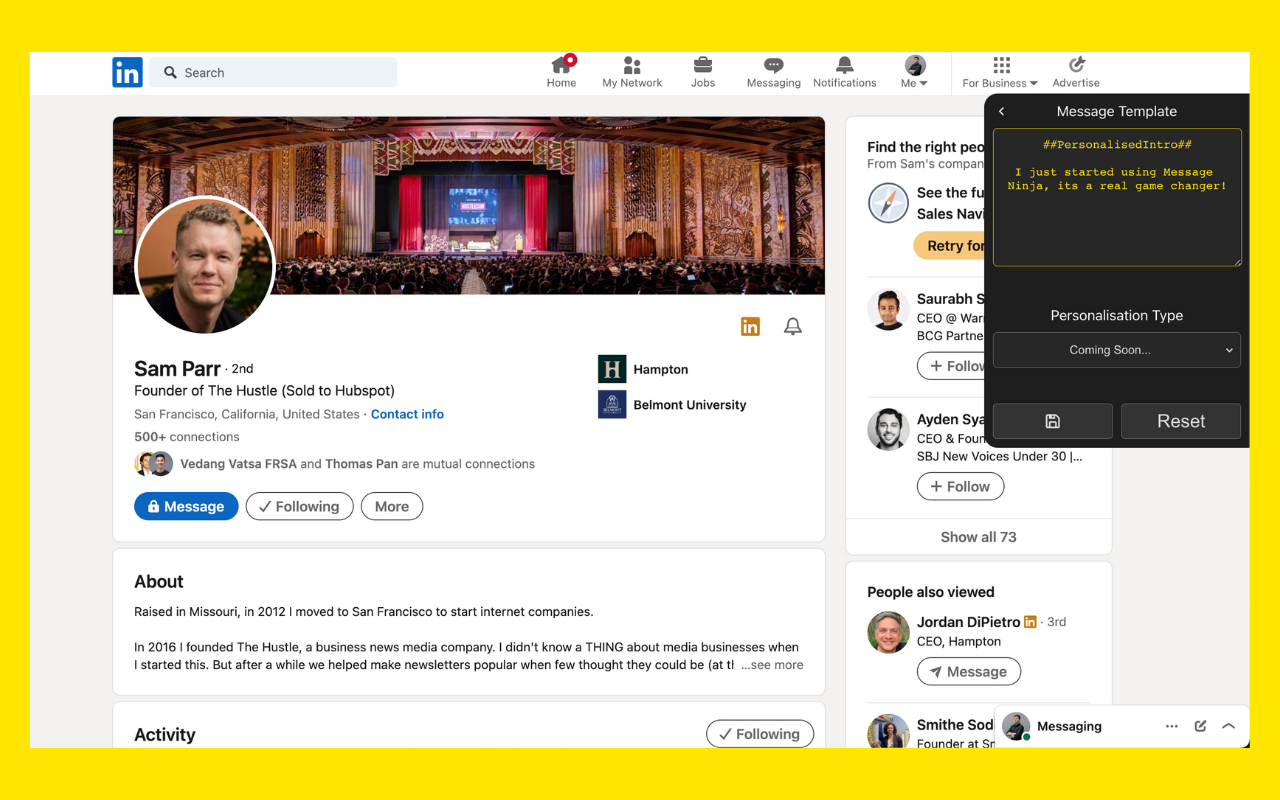 Message Ninja chrome谷歌浏览器插件_扩展第4张截图