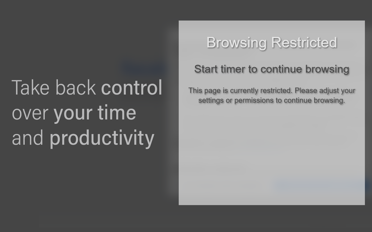 LIT - Limit Internet Time chrome谷歌浏览器插件_扩展第5张截图