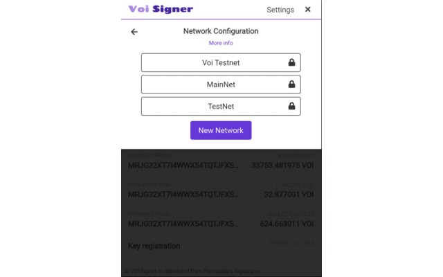 Voi-Signer chrome谷歌浏览器插件_扩展第1张截图