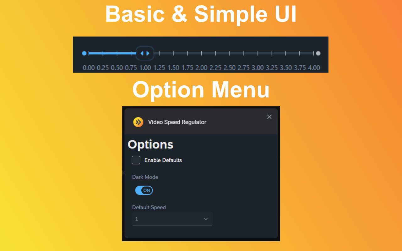 Video Speed Regulator chrome谷歌浏览器插件_扩展第1张截图