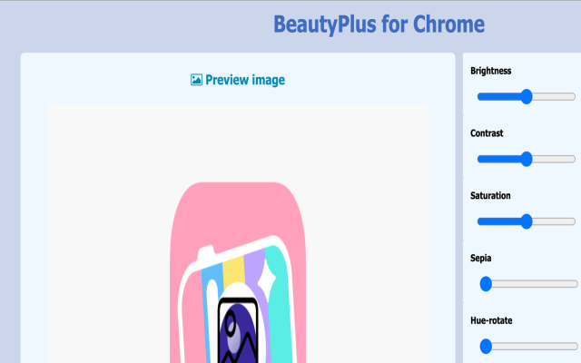 BeautyPlus for Chrome chrome谷歌浏览器插件_扩展第2张截图