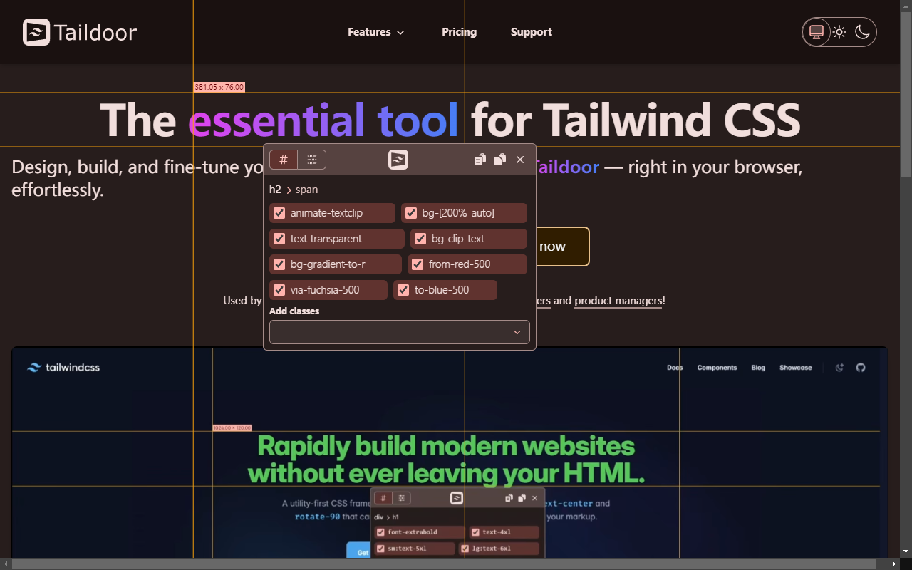 Taildoor chrome谷歌浏览器插件_扩展第4张截图