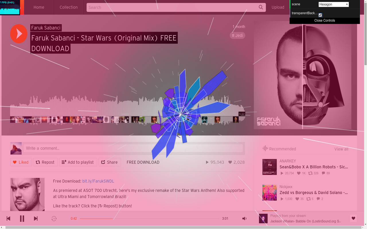 audiovisualizer chrome谷歌浏览器插件_扩展第3张截图