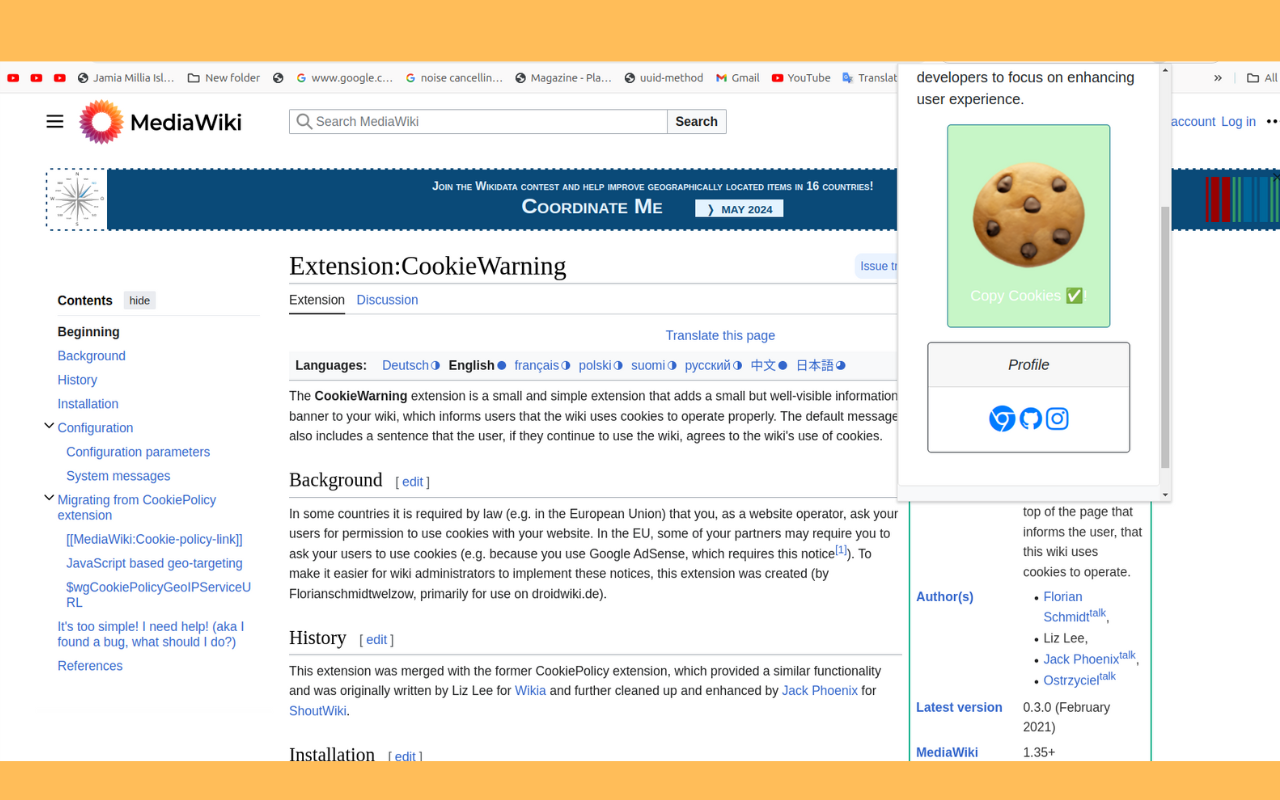 Cookies Finder chrome谷歌浏览器插件_扩展第2张截图