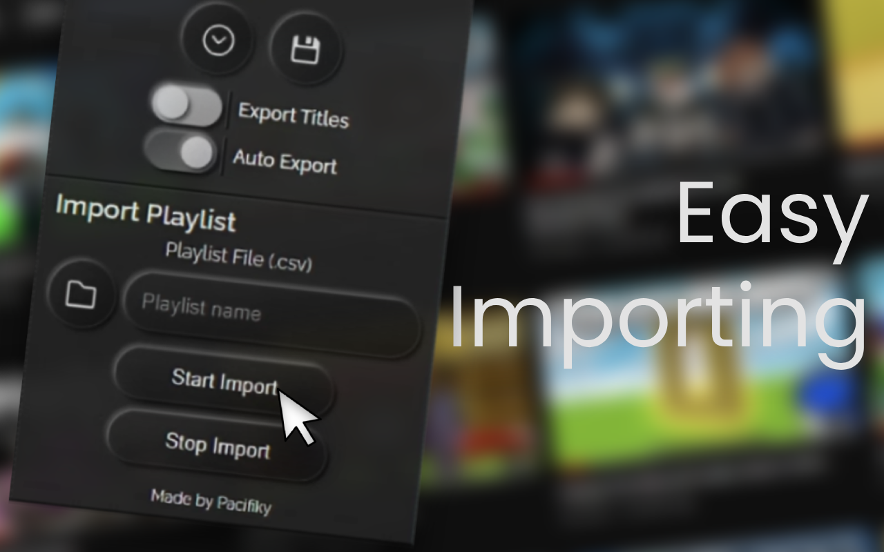 ExportPlaylist chrome谷歌浏览器插件_扩展第1张截图