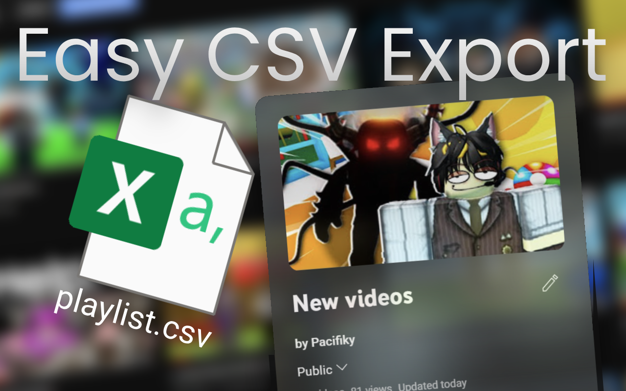 ExportPlaylist chrome谷歌浏览器插件_扩展第2张截图