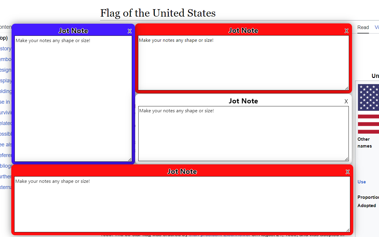 Jot - Browser Notes chrome谷歌浏览器插件_扩展第5张截图