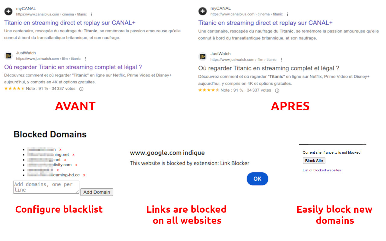 Link Blocker chrome谷歌浏览器插件_扩展第1张截图