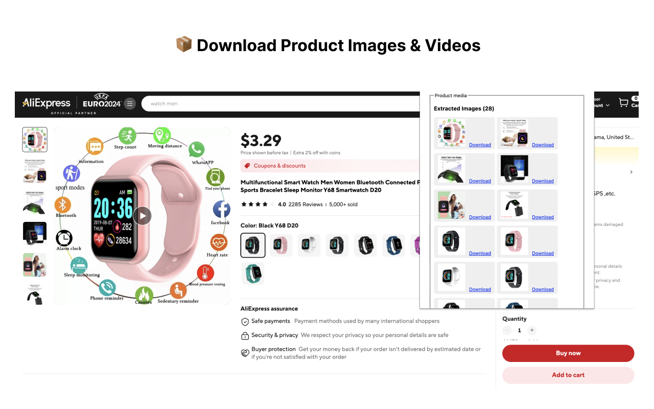 AliExpress Dropship : Advanced Tools chrome谷歌浏览器插件_扩展第1张截图