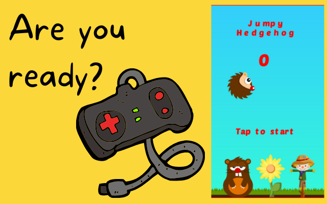 Jumping Game of the Timid Hedgehog chrome谷歌浏览器插件_扩展第1张截图